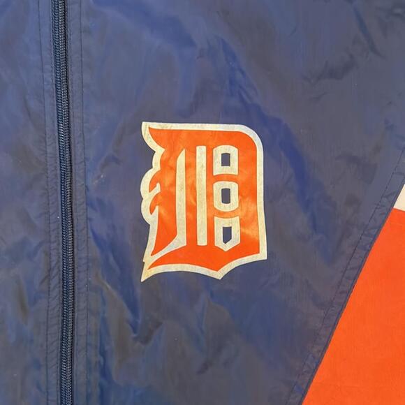 Vintage 80s/90s Detroit Tigers Apex One Windbreaker - Picture 6 of 16
